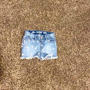 Cat & Jack 2T girls jean shorts.